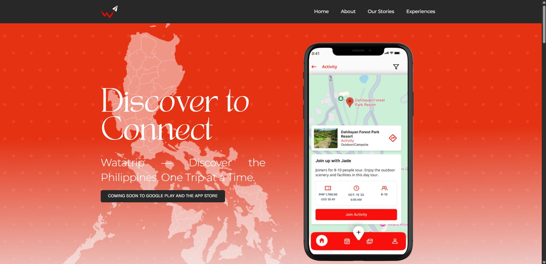 Watatrip Website Preview